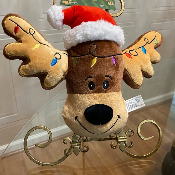 - Brand New Giftable Pinguin With Santa’s Hat 10” Dog Toy With Squeaker. - Picture 4 of 6